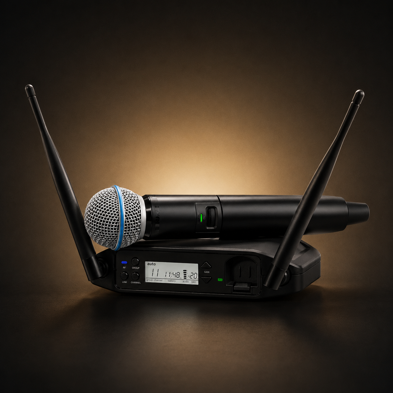 Micro sans fil HF — Shure